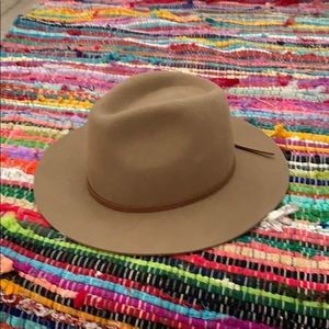 ❤️Brixton Wesley fedora tan